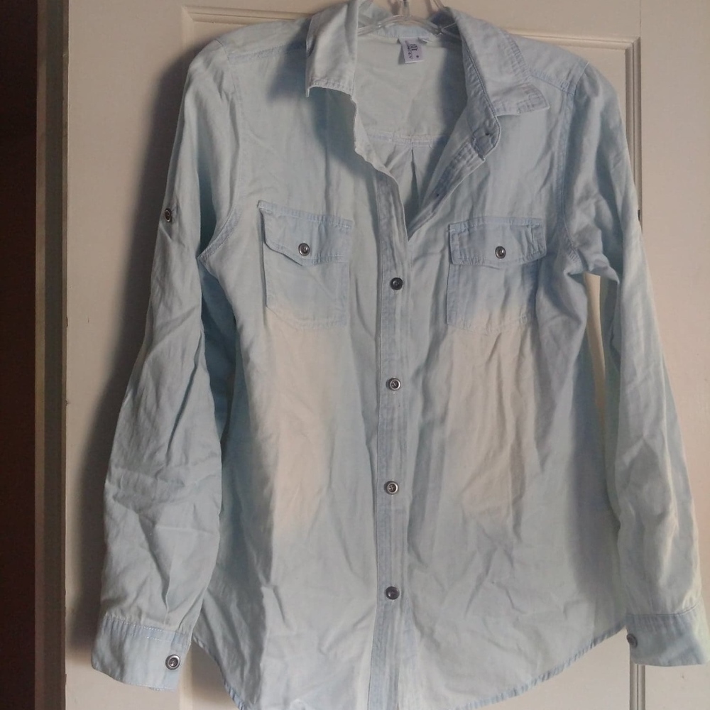 Denim Button-down MISSMOLLY